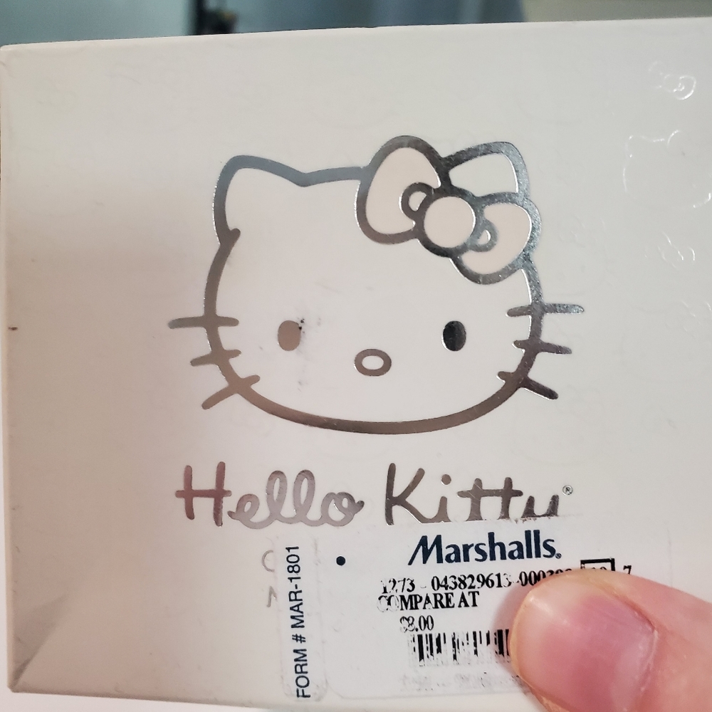 Hello Kitty 2011 Silver Compact Mirror RARE - Picture 15 of 15